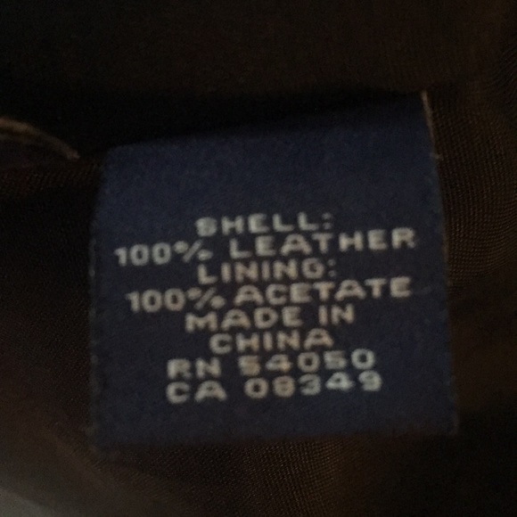 ANNE KLEIN Genuine Leather Jacket - Picture 10 of 11